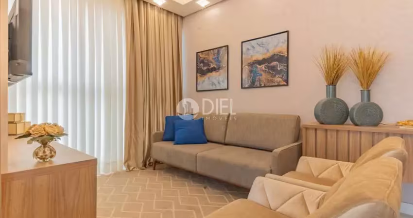 Apartamento mobiliado com 2 dormitórios e 1 suíte, bombas, bombinhas - sc