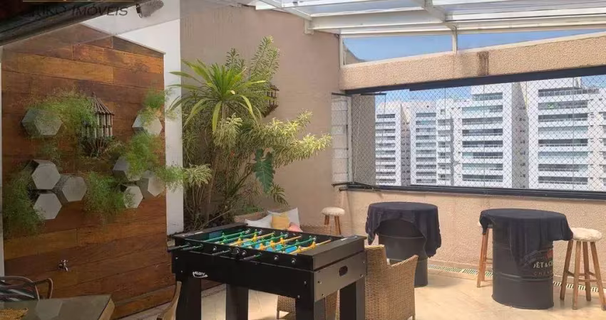 Cobertura com 5 dormitórios à venda, 420 m² por r$ 2.700.000,00 - vila ema - são josé dos campos/sp