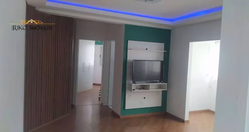 Apartamento mobiliado com 2 dormitórios à venda, 56 m² por r$ 530.000 - jardim aquarius - são josé dos campos/sp