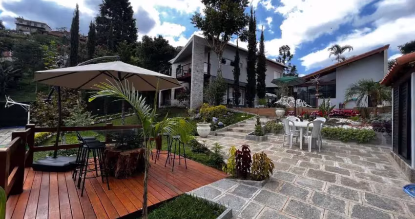 Casa à venda, 5 quartos, 2 suítes, 4 vagas, golfe - teresópolis/rj cod - 784