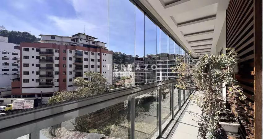 Apartamento à venda, 3 quartos, 1 suíte, 2 vagas, agriões - teresópolis/rj
