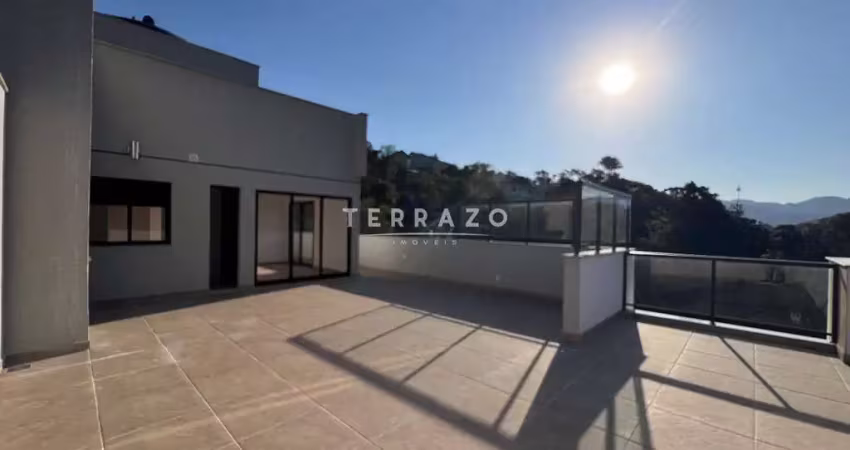 Cobertura à venda, 2 quartos, 1 suíte, 2 vagas, várzea - teresópolis/rj
