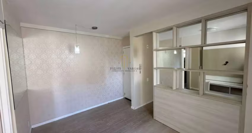 Apartamento mobiliado 2 dormitórios com closet no condomínio via cambirela