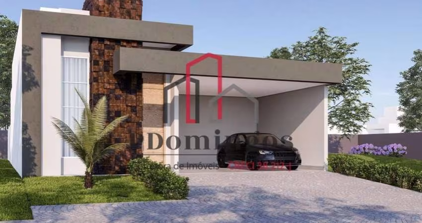 CASA  EM FASE DE CONSTRUÇÃO  Á VENDA NO CONDOMÍNIO OLÍVIO FRANCESCHINI, EM HORTOLÂNDIA