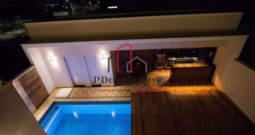 SOBRADO COM PISCINA - CONDOMÍNIO OLÍVIO FRANCESCHINI - HORTOLÂNDIA