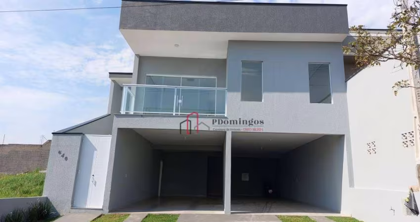 SOBRADO IMPONENTE - 3 DORM 1 SUÍTE E PISCINA - CONDOMÍNIO RESERVA DA MATA - MONTE MOR