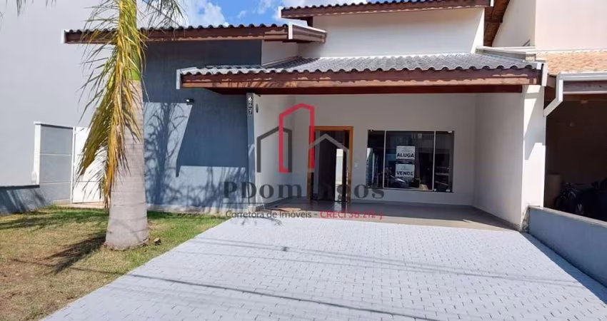 CASA TÉRREA - 3 DORM SENDO 2 SUÍTES E PISCINA - RESIDENCIAL REAL PARK - SUMARÉ