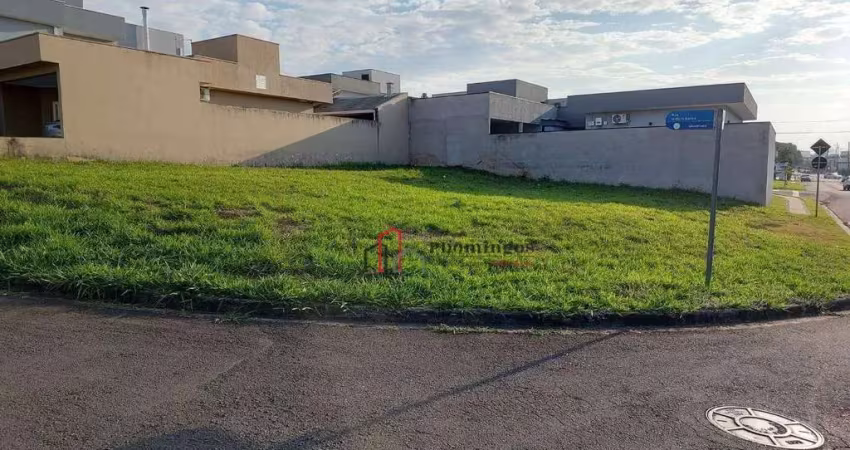 Terreno de esquina - 457,62 m² localização excelente - residencial real park - sumaré