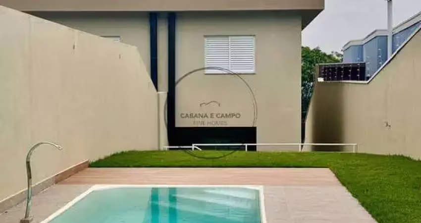 Sobrado novo à venda com 03 suítes e piscina - jd. paulista atibaia