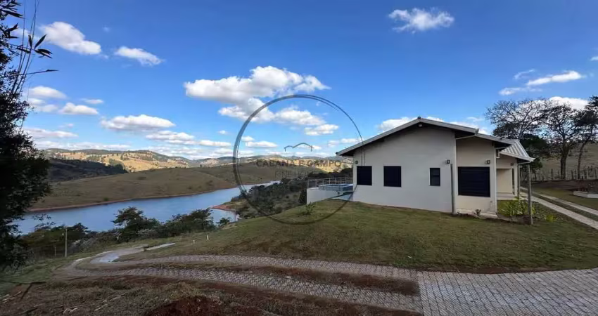 Luxuosa chácara com linda vista para represa em piracaia-sp