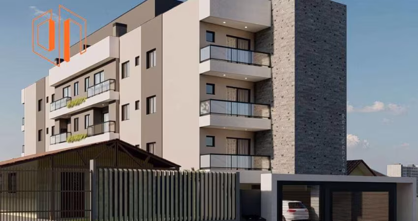 Apartamento para Venda em São José dos Pinhais, Bom Jesus, 3 dormitórios, 1 suíte, 2 banheiros, 1 vaga
