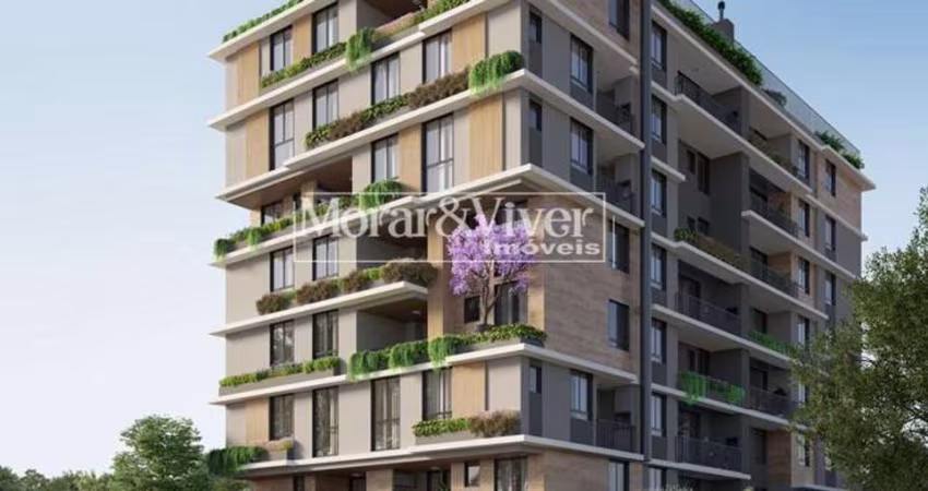 Apartamento Garden para Venda em Curitiba, Água Verde, 2 dormitórios, 1 suíte, 2 banheiros, 1 vaga