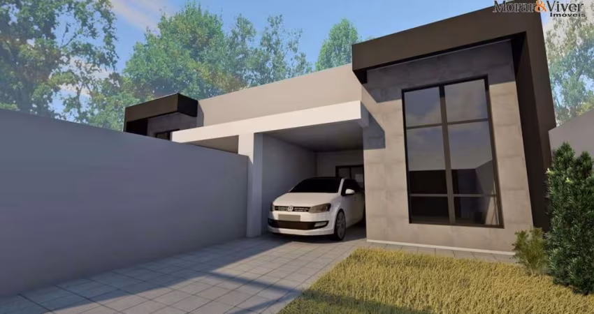 Casa para Venda em São José dos Pinhais, Cruzeiro, 3 dormitórios, 1 suíte, 2 banheiros, 2 vagas