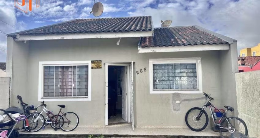 Casa para Venda em São José dos Pinhais, Roseira de São Sebastião, 3 dormitórios, 1 banheiro, 2 vagas