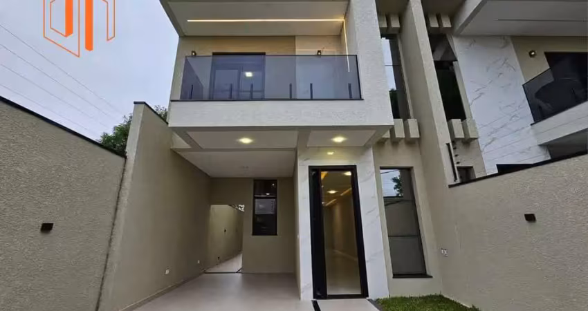 Sobrado para Venda em São José dos Pinhais, Boneca do Iguaçu, 3 dormitórios, 3 suítes, 4 banheiros, 2 vagas