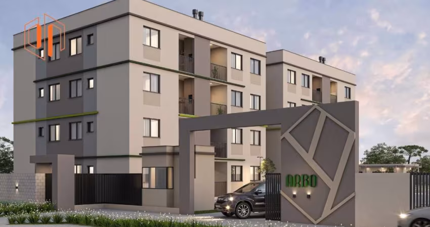Apartamento para Venda em Pinhais, Vargem Grande, 2 dormitórios, 1 banheiro, 1 vaga