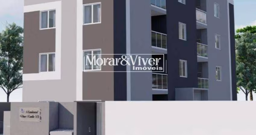 Apartamento para Venda em Pinhais, Maria Antonieta, 2 dormitórios, 1 banheiro, 1 vaga