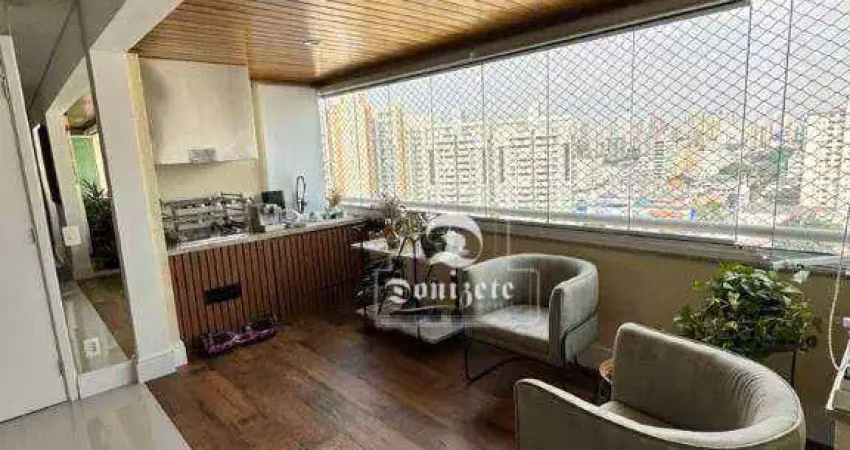 Apartamento com 3 dormitórios à venda, 128 m² por r$ 1.399.000,00 - centro - santo andré/sp