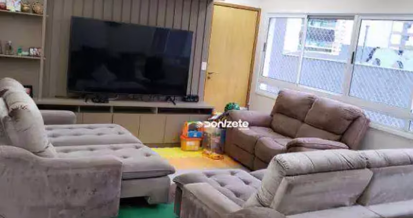 Apartamento à venda, 137 m² por r$ 915.000,00 - jardim - santo andré/sp