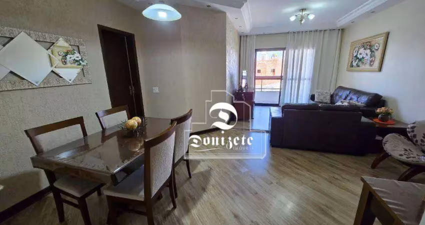 Apartamento com 3 dormitórios à venda, 97 m² por r$ 600.000,00 - jardim stella - santo andré/sp