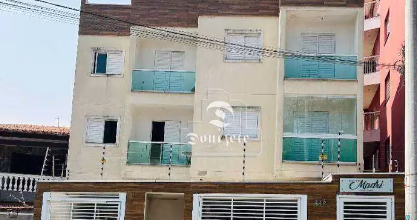 Apartamento com 2 dormitórios à venda, 42 m² por r$ 279.000,00 - vila pires - santo andré/sp