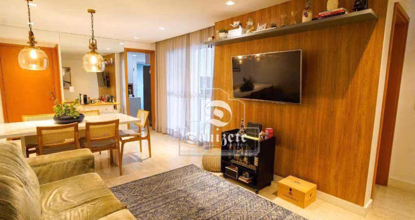 Apartamento com 3 dormitórios à venda, 89 m² por R$ 830.000,00 - Campestre - Santo André/SP