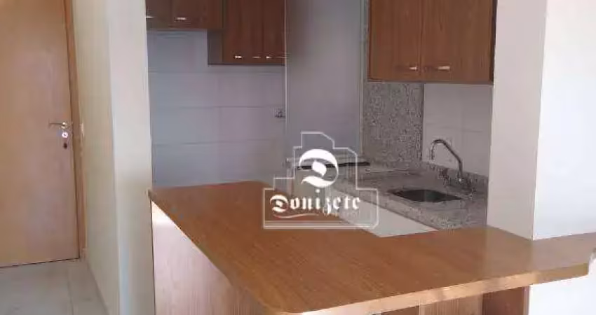 Apartamento com 2 dormitórios para alugar, 53 m² por r$ 2.946,00/mês - santa maria - santo andré/sp