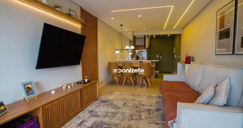 Apartamento com 3 dormitórios à venda, 91 m² por r$ 1.099.000,00 - vila assunção - santo andré/sp