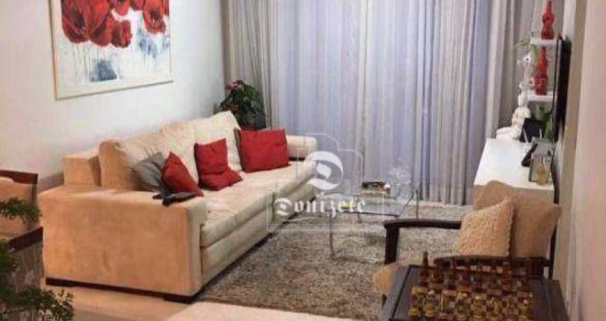 Apartamento com 3 dormitórios à venda, 93 m² por R$ 749.990,00 - Vila Bastos - Santo André/SP