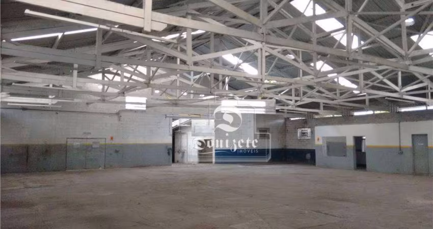 Galpão à venda, 810 m² por R$ 5.497.997,00 - Vila Alzira - Santo André/SP