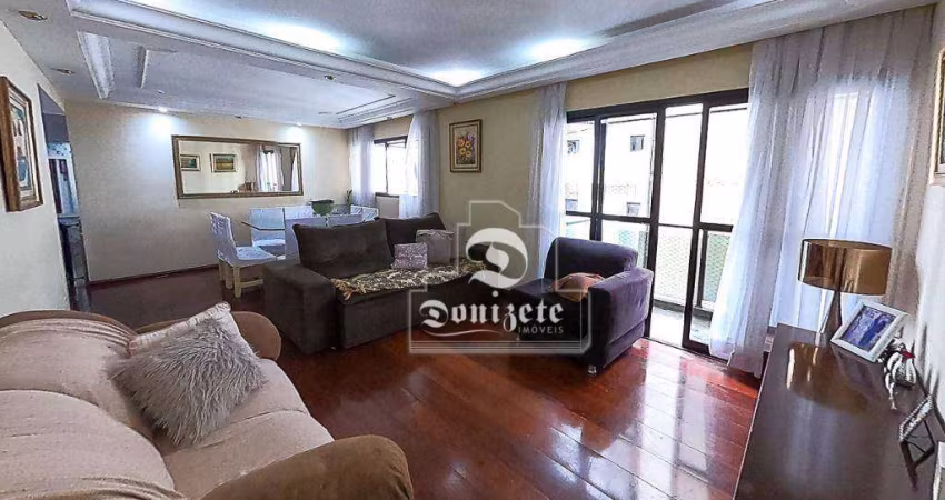 Apartamento com 3 dormitórios à venda, 134 m² por R$ 985.000,00 - Jardim Bela Vista - Santo André/SP