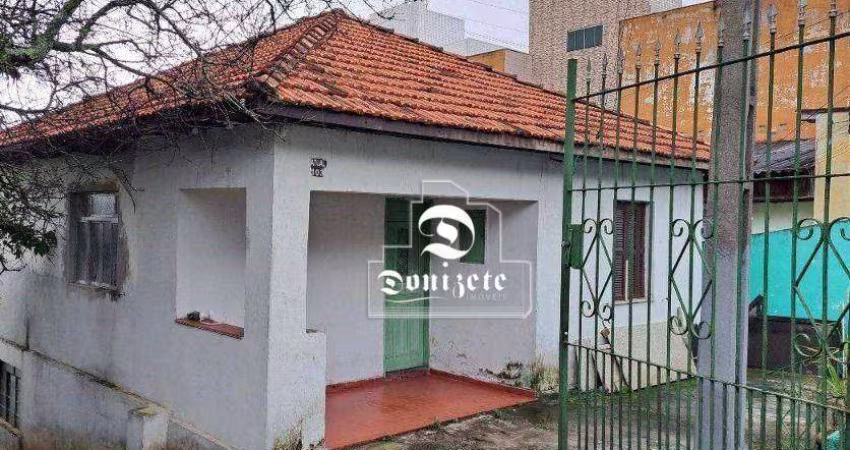 Terreno à venda, 530 m² por R$ 1.300.000,00 - Paraíso - Santo André/SP