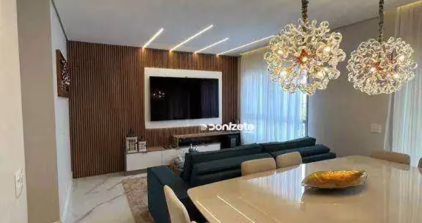 Apartamento com 4 dormitórios à venda, 153 m² por r$ 2.389.999,99 - jardim - santo andré/sp