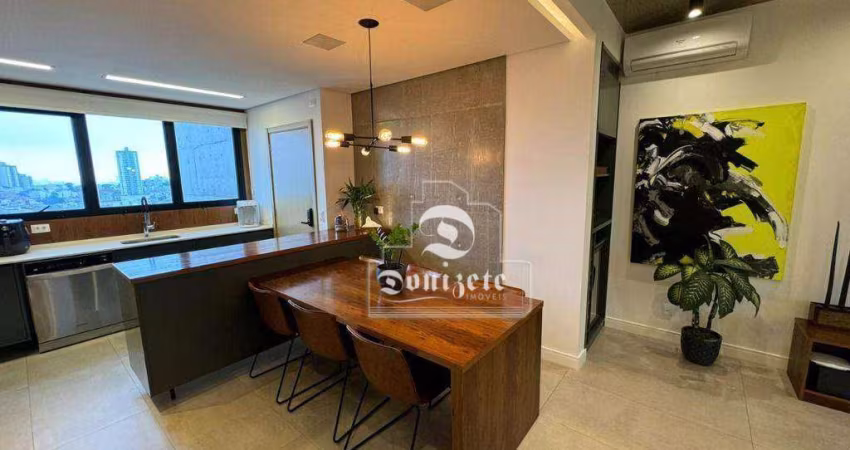 Apartamento com 2 dormitórios à venda, 100 m² por R$ 1.499.999,99 - Jardim - Santo André/SP