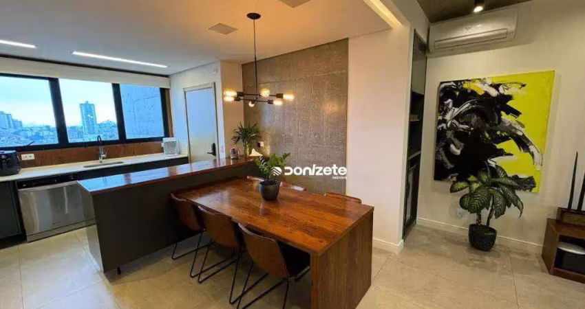 Apartamento com 2 dormitórios à venda, 100 m² por r$ 1.499.999,99 - jardim - santo andré/sp