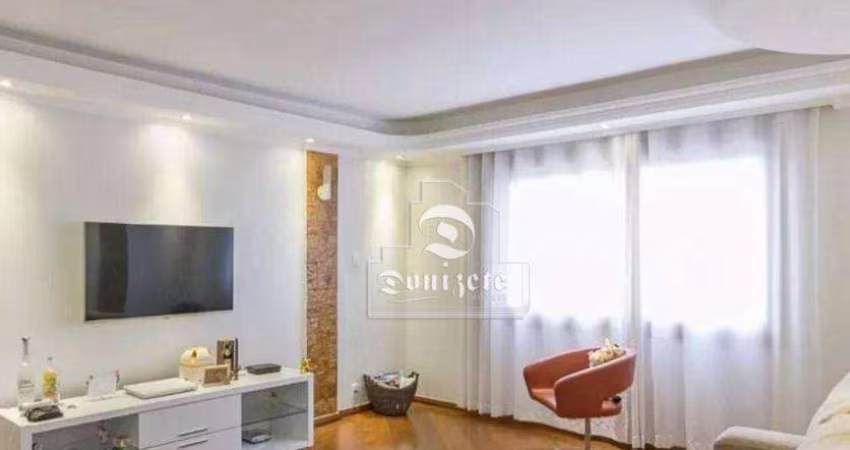 Apartamento com 2 dormitórios à venda, 73 m² por R$ 345.000,00 - Vila Valparaíso - Santo André/SP