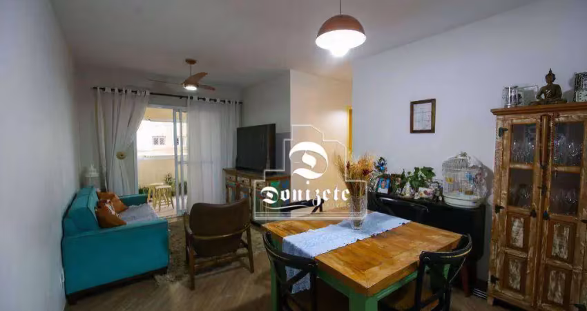 Apartamento com 3 dormitórios à venda, 77 m² por r$ 749.900,00 - campestre - santo andré/sp