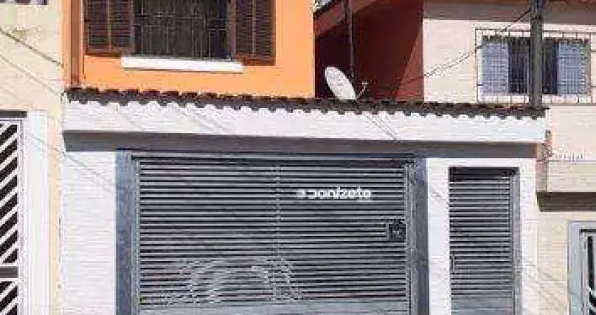 Sobrado com 3 dormitórios à venda, 174 m² por r$ 620.000,00 - jardim santo andré - santo andré/sp