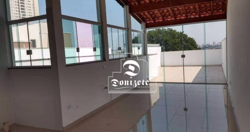 Cobertura com 2 dormitórios à venda, 83 m² por R$ 539.000,00 - Vila Santa Teresa - Santo André/SP