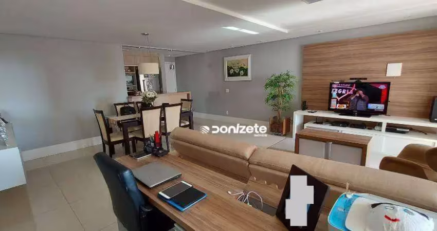 Apartamento com 3 dormitórios à venda, 115 m² por r$ 1.099.000,00 - vila valparaíso - santo andré/sp