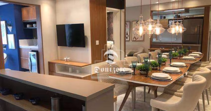 Apartamento com 2 dormitórios à venda, 65 m² por R$ 719.500,00 - Jardim - Santo André/SP