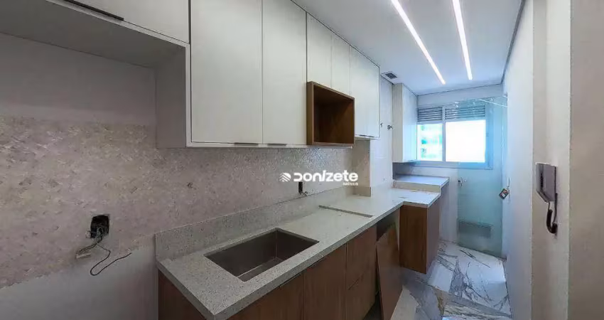 Apartamento com 2 dormitórios, 65 m² - venda por r$ 850.000,00 ou aluguel por r$ 4.580,00/mês - jardim - santo andré/sp