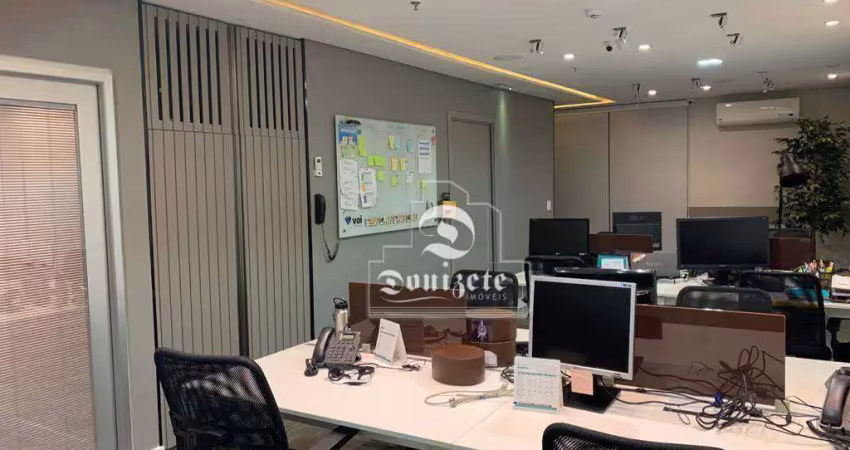 Sala à venda, 106 m² por r$ 1.360.000,00 - jardim - santo andré/sp