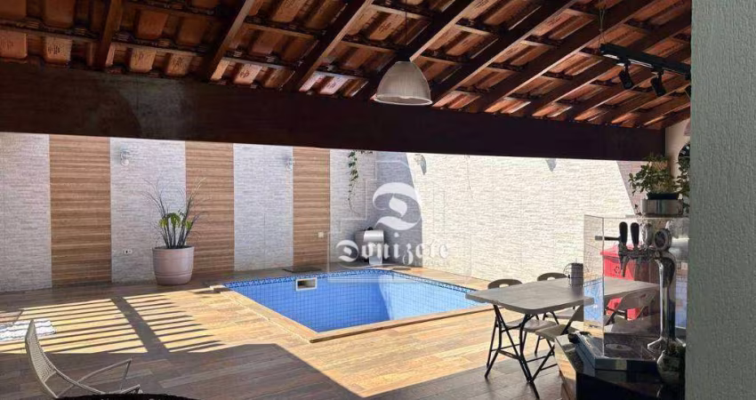 Sobrado com 5 dormitórios à venda, 299 m² por R$ 2.850.000,00 - Jardim - Santo André/SP