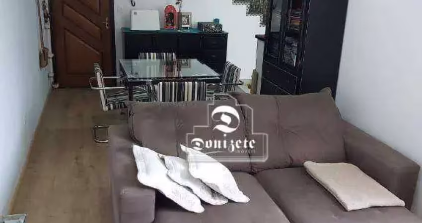 Cobertura com 2 dormitórios à venda, 67 m² por r$ 600.000,00 - vila pires - santo andré/sp