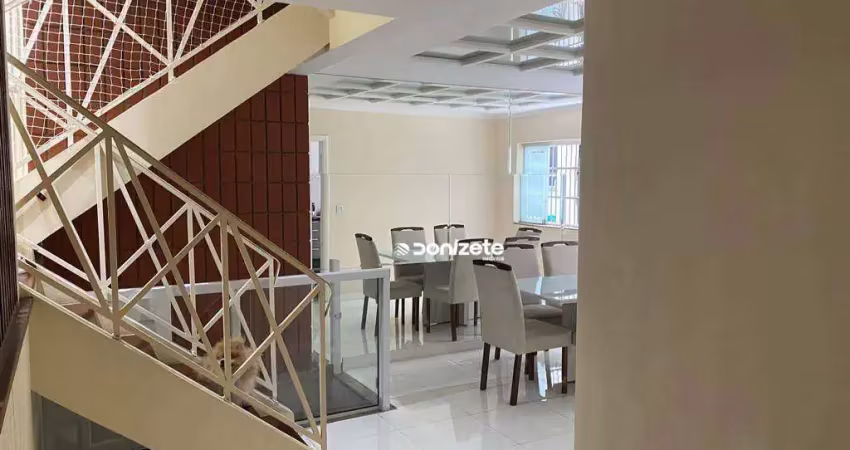 Sobrado à venda, 188 m² por r$ 799.999,10 - vila scarpelli - santo andré/sp