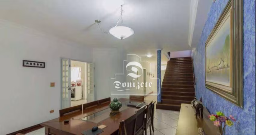 Sobrado com 3 dormitórios, 380 m² - venda por R$ 1.484.000,00 ou aluguel por R$ 10.467,08/mês - Vila Alice - Santo André/SP
