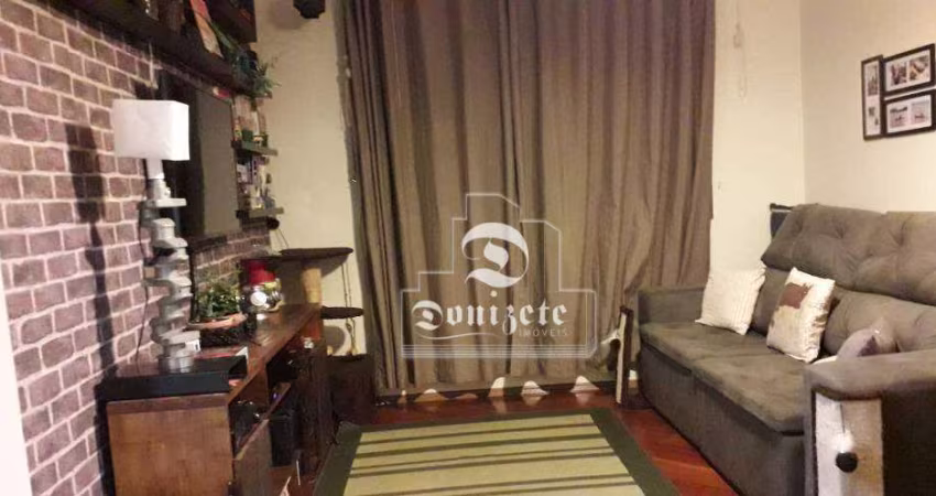Apartamento com 3 dormitórios à venda, 78 m² por R$ 450.000,00 - Campestre - Santo André/SP