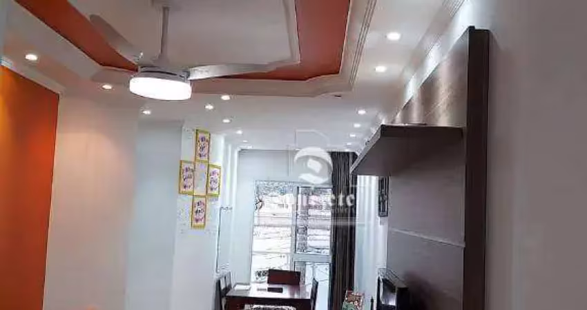Apartamento com 3 dormitórios à venda, 82 m² por r$ 594.000,00 - vila valparaíso - santo andré/sp
