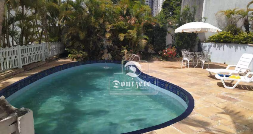 Casa, 380 m² - venda por R$ 5.500.000,00 ou aluguel por R$ 17.746,24/mês - Vila Homero Thon - Santo André/SP